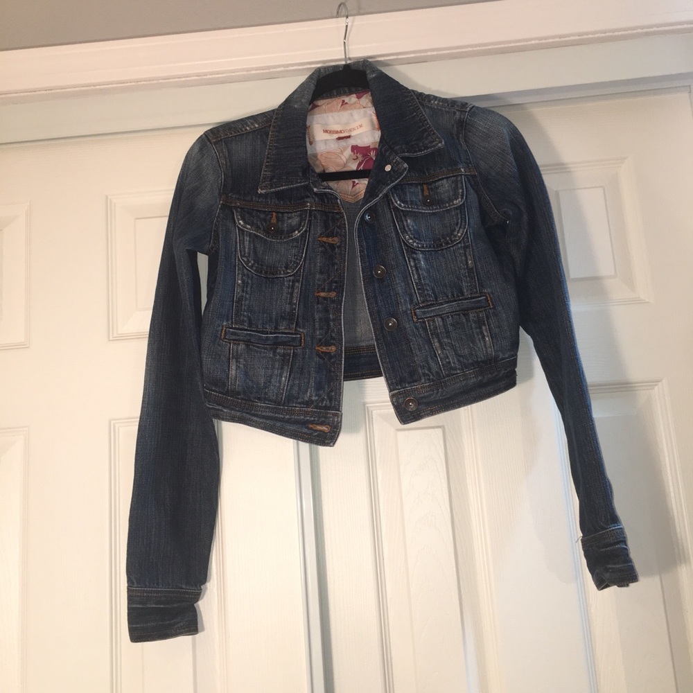 Mossimo Denim ~ Cropped Jean Jacket